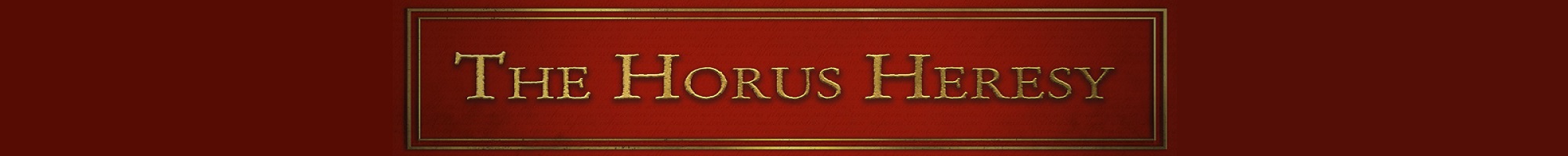 The Horus Heresy banner