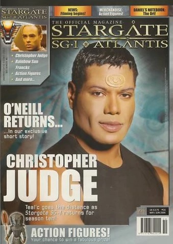 Stargate magazine #10 cover